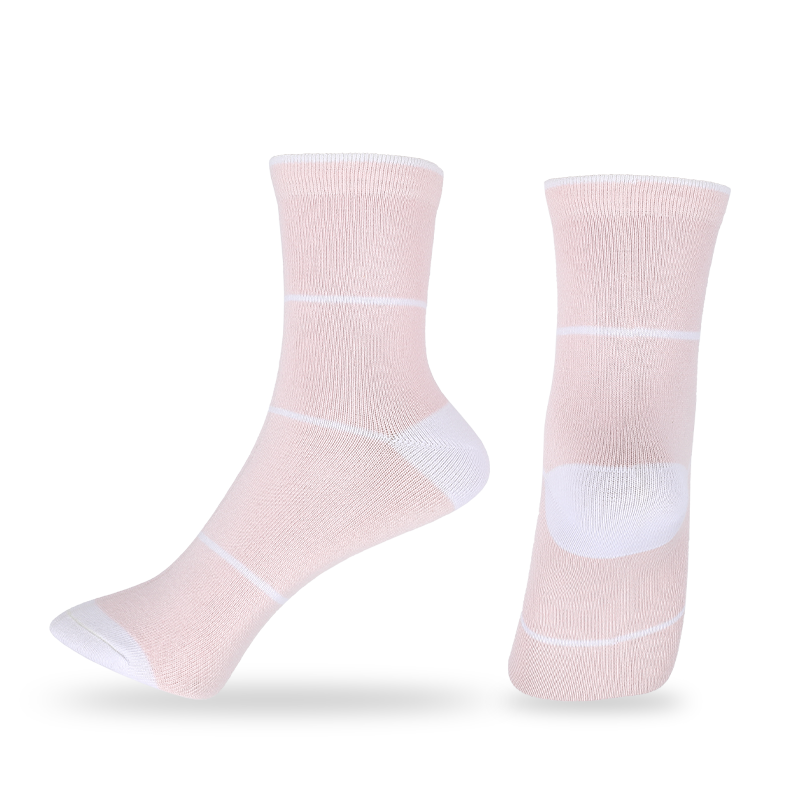 Großhandel oder benutzerdefinierte Damen Bambus Dress Socken mit Pin-Streifen