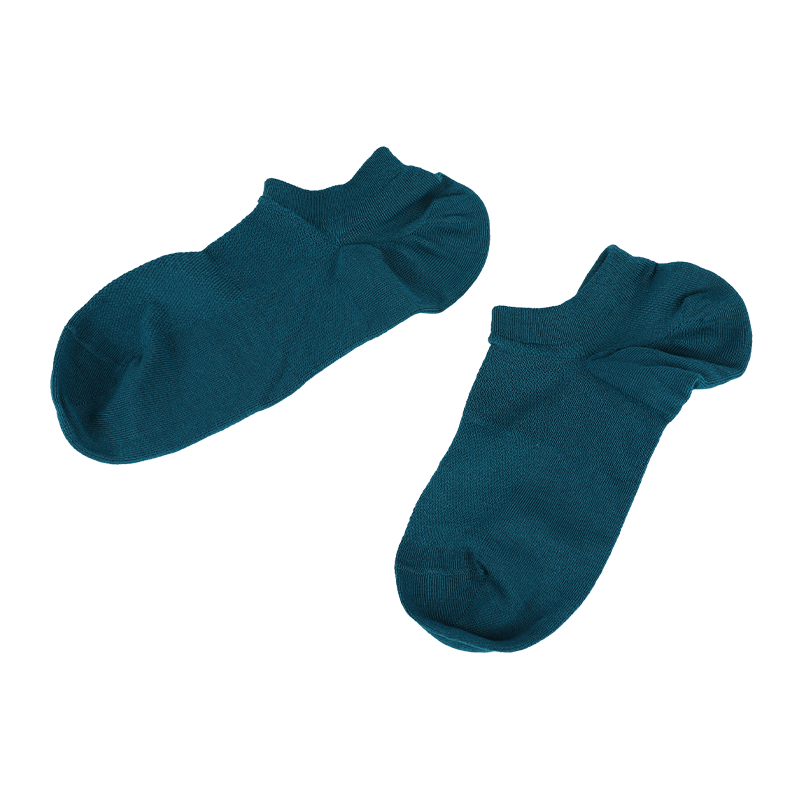 Bequeme, schlichte Damen-Socken mit Y-Naht und niedrig geschnittener Ferse 