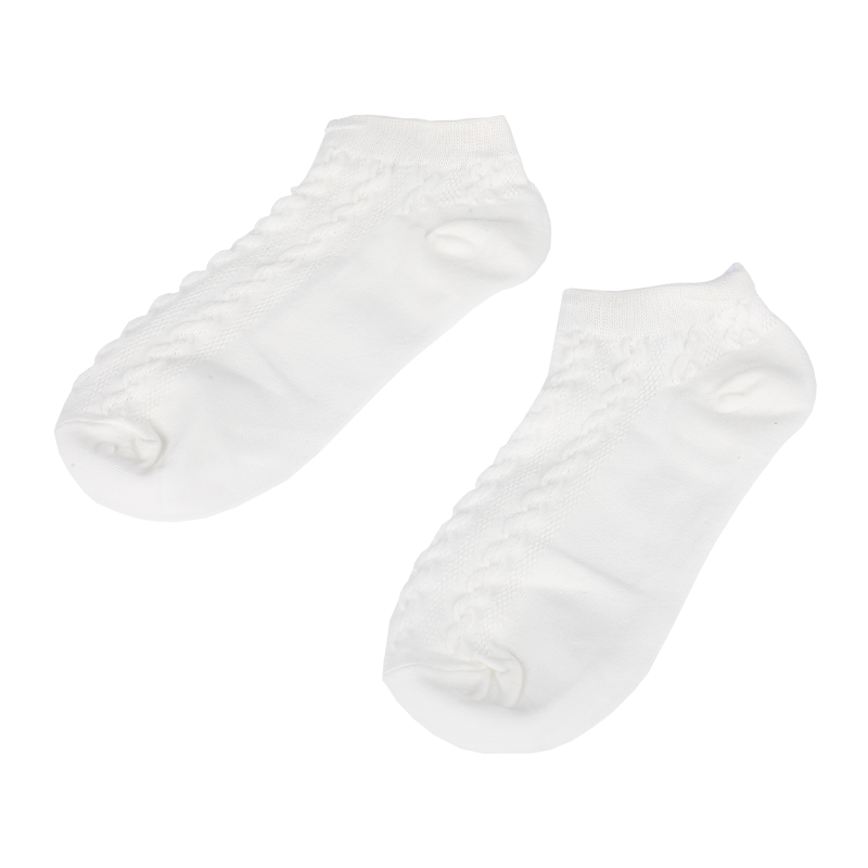 Großhandel oder benutzerdefinierte Damen klassische Streifen, karierte Tief geschnittene Socken