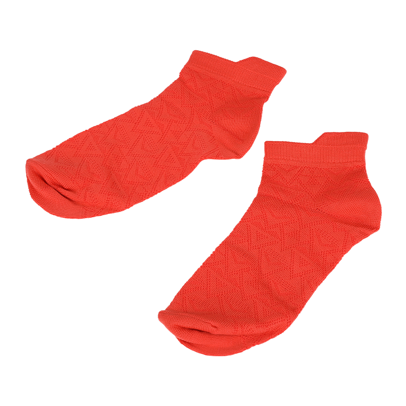 Großhandel oder benutzerdefinierte Damen Argyle Muster Tief geschnittene Socken