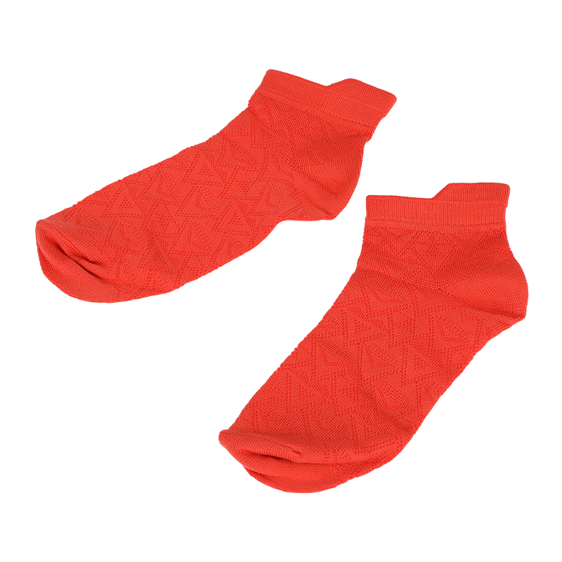 Großhandel oder benutzerdefinierte Damen Argyle Muster Tief geschnittene Socken