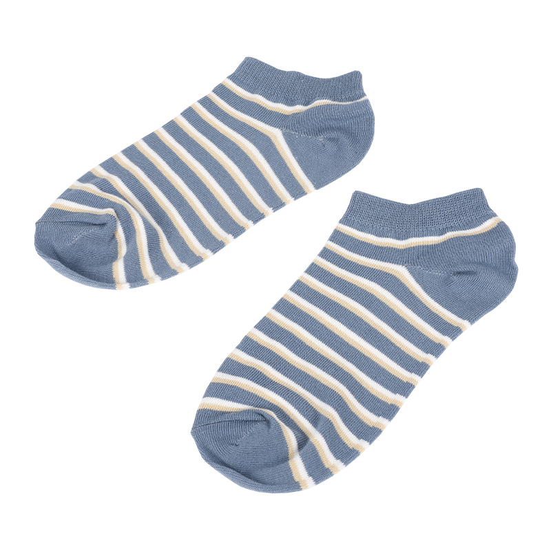 Großhandel oder benutzerdefinierte Herren klassische Streifen, karierte Tief geschnittene Socken