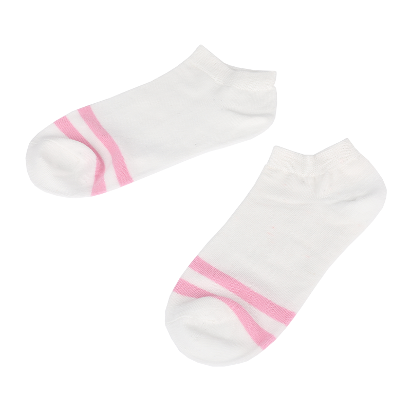 Großhandel oder benutzerdefinierte Damen klassische Streifen Tief geschnittene Socken