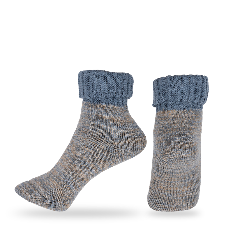 Großhandel oder benutzerdefinierte Manschette Wolle Low-Gauge volle Kissen frei-Fütterung Winter thermische warme Socken 