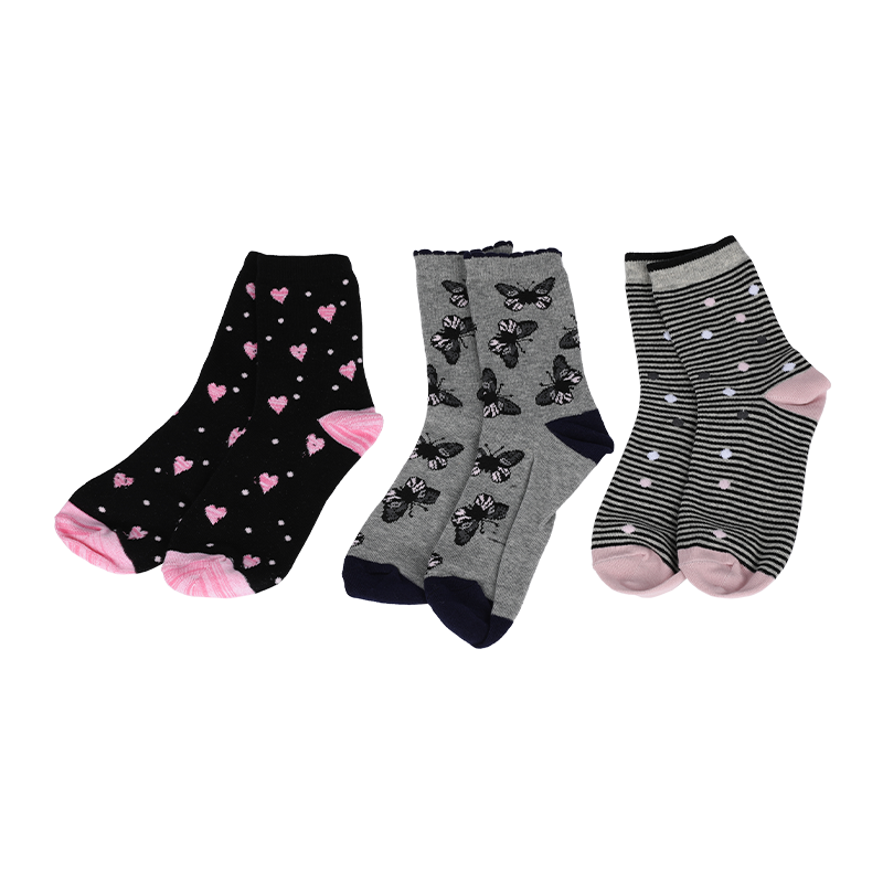 Großhandel oder benutzerdefinierte Kinder Neuheit Design Socken für Mädchen