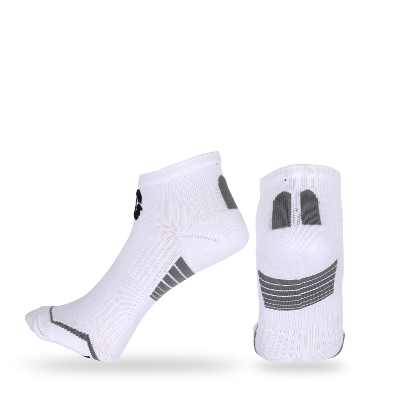 Freie Polsterung Frottee/Stock athletisch Tief geschnittene Socken mit Stay-up-Technologie, Fußgewölbestütze und atmungsaktivem Mesh-Design