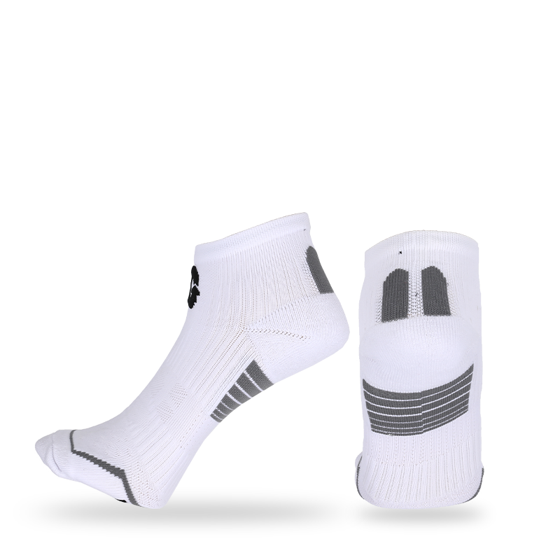 Freie Polsterung Frottee/Stock athletisch Tief geschnittene Socken mit Stay-up-Technologie, Fußgewölbestütze und atmungsaktivem Mesh-Design